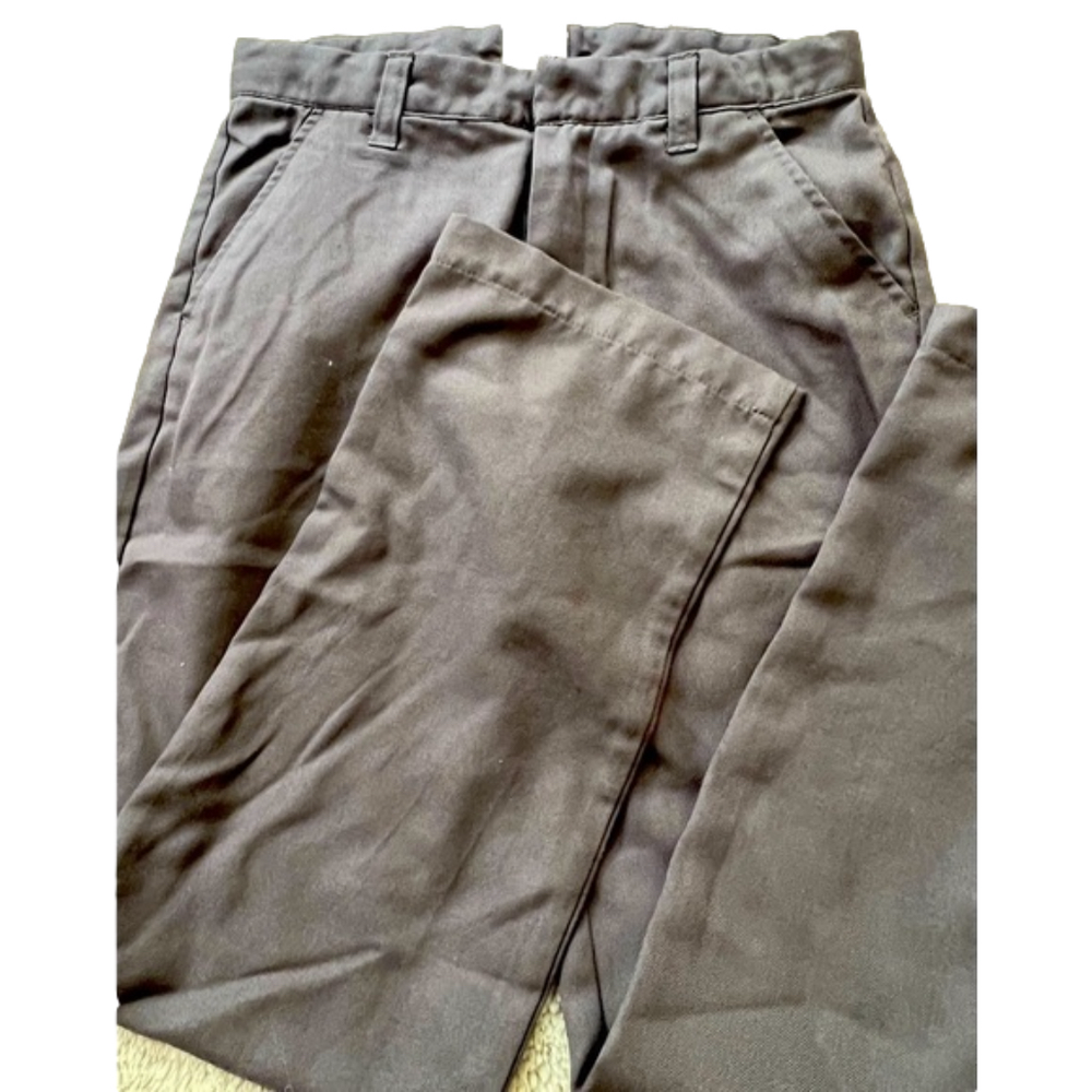 𝅺The Children’s Place TCP Straight Leg Grey Dress Pants Youth Boy Size 14